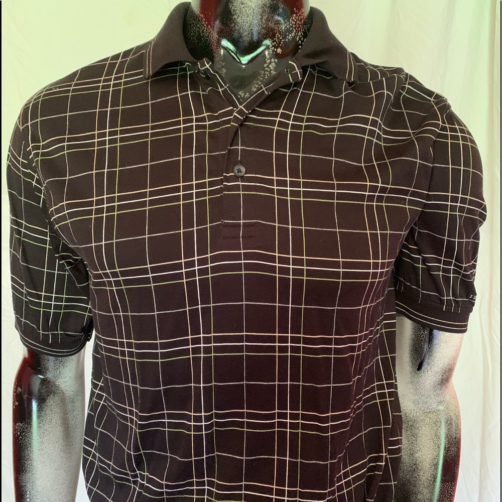 Stripped Izod polo shirt size small